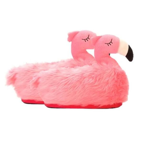 Pantufa 3D Flamingo