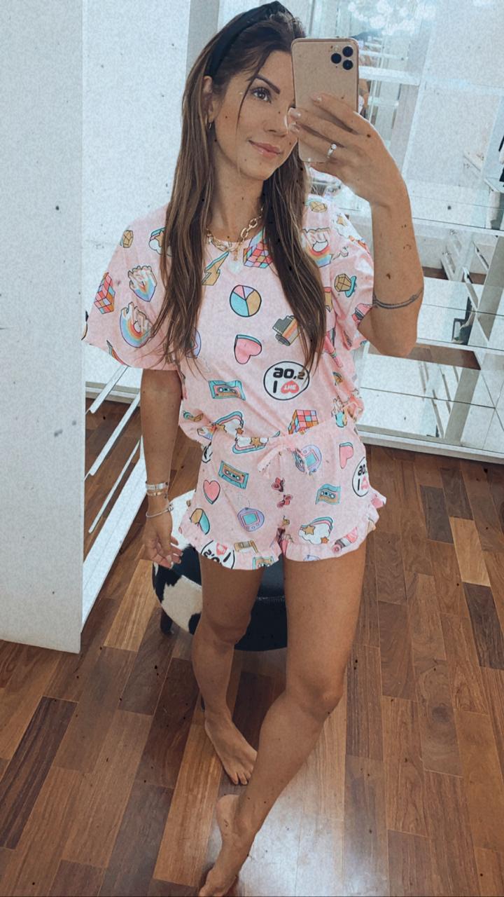 Pijama Play 90’s Versão Short