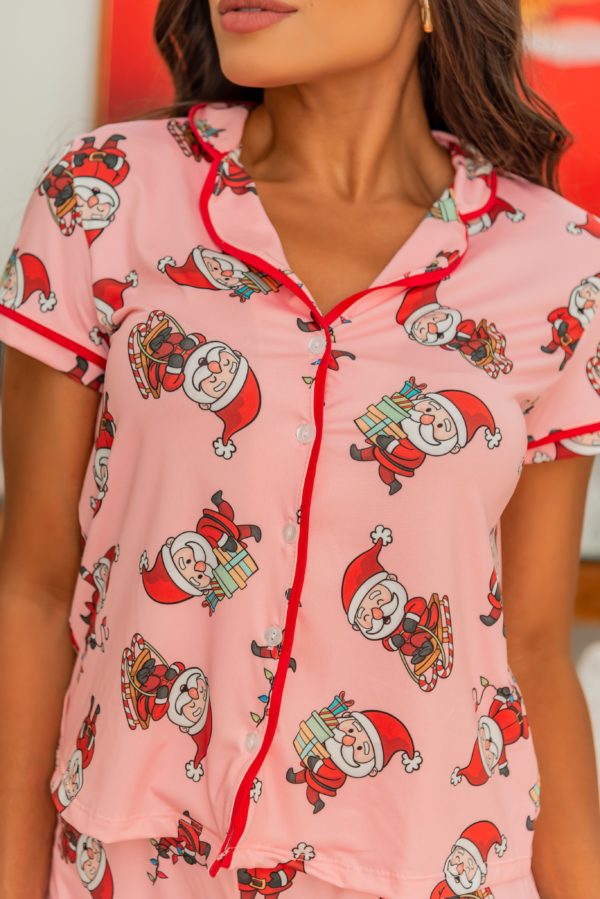 Pijama Santa Versão Short