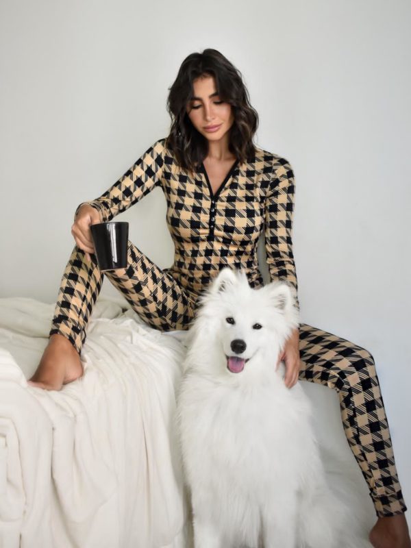 Pijama Xadrez Versão Calça