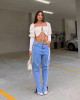 Cropped Paola Off White