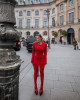 Vestido J-Lo Vermelho