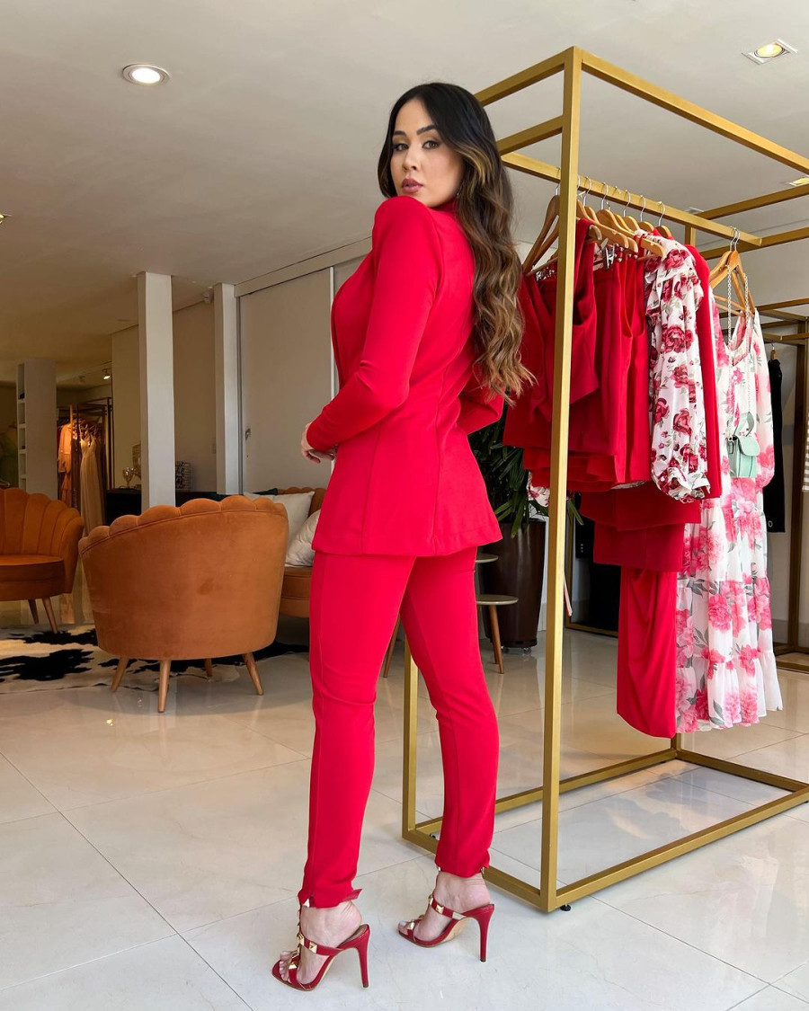 Conjunto Pietra Vermelho