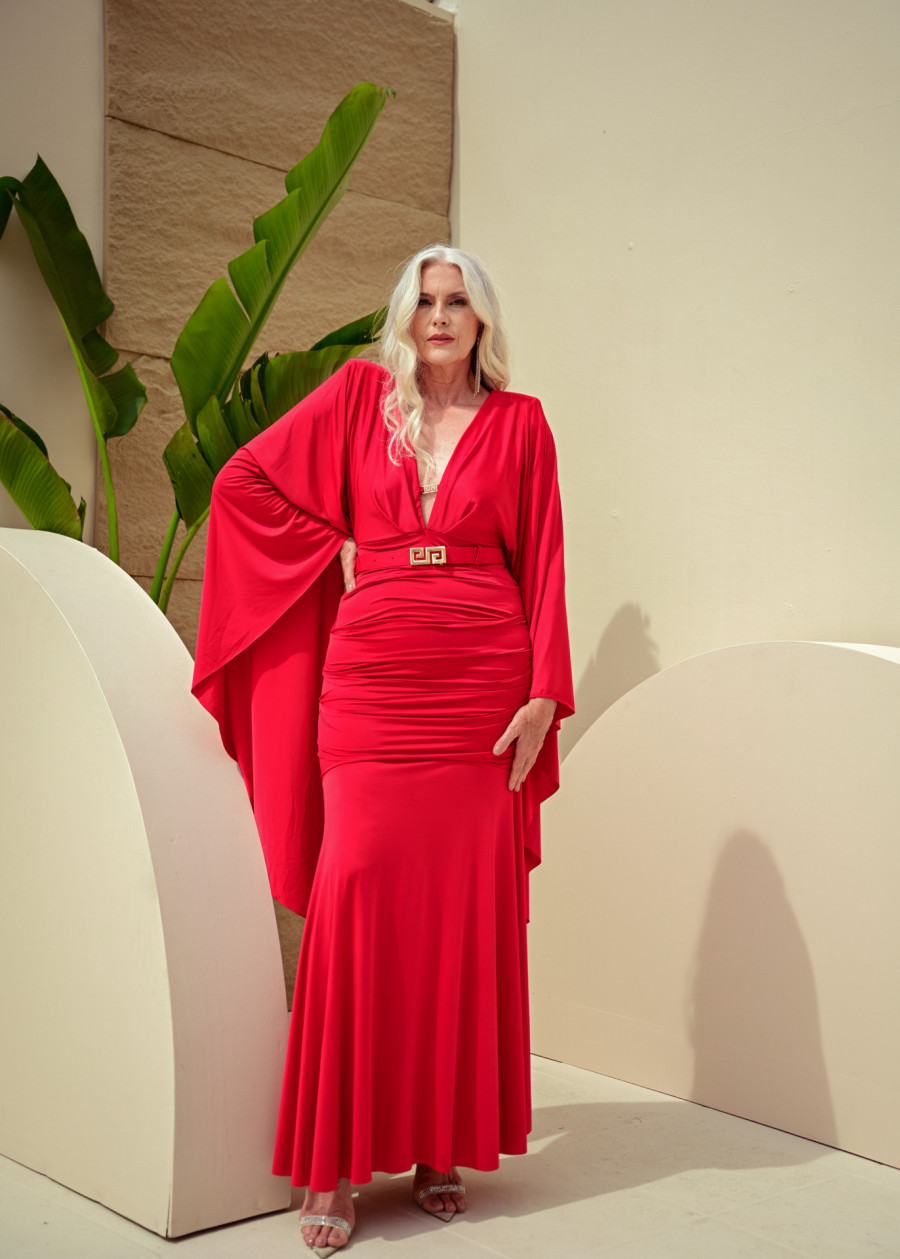 Vestido Longo Ially Vermelho