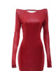 Vestido Blanca Curto Vermelho