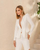 Blazer Spencer Trellis Off White