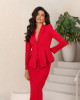 Conjunto Trellis Vermelho