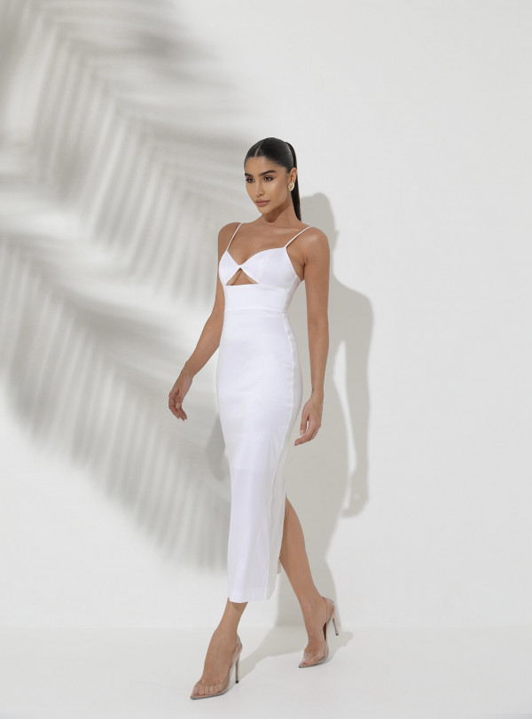 Vestido Nayla Midi Off White