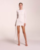 Vestido Lana Off White