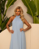 Vestido Marion Longo Azul Serenity