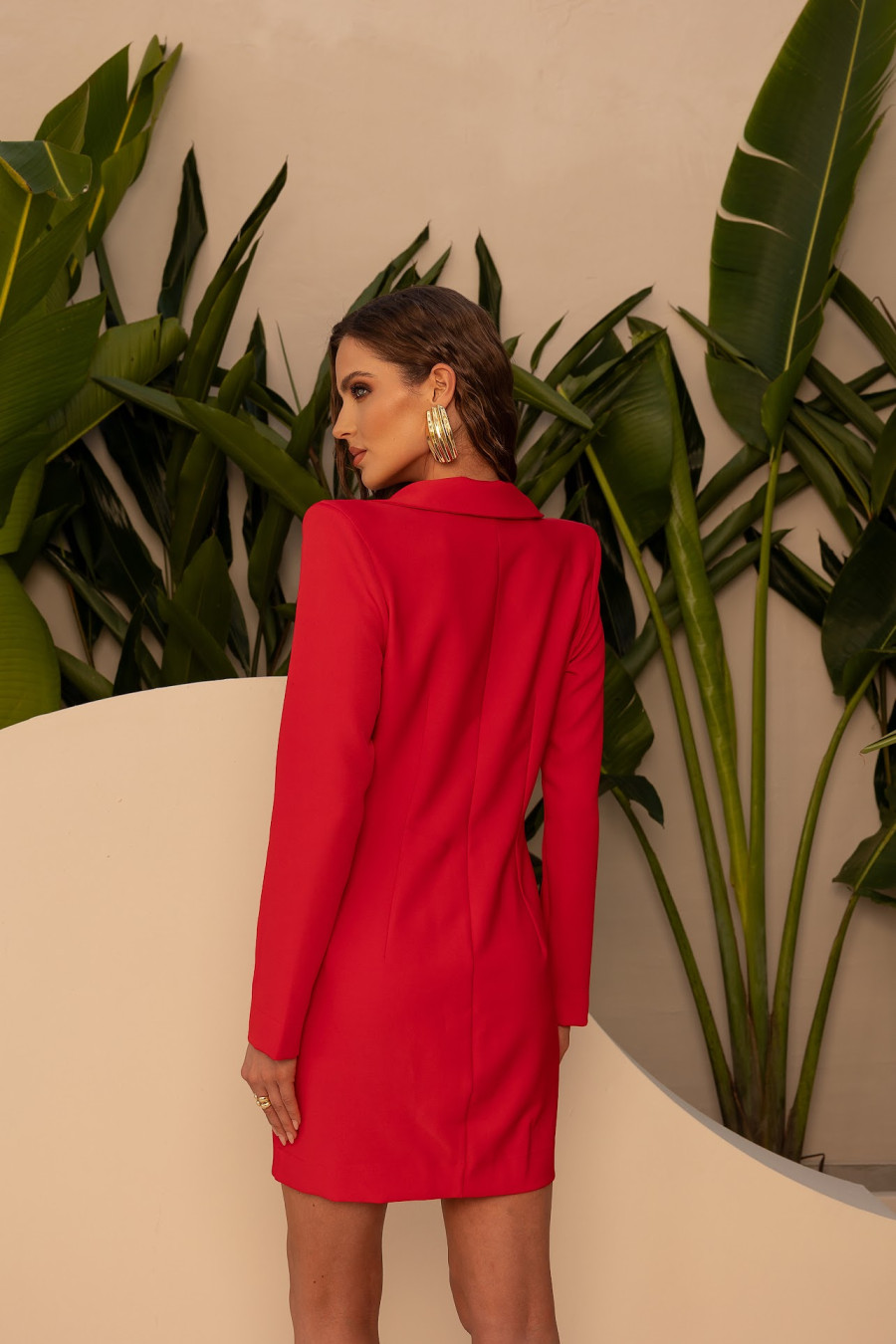 Máxi Blazer Cecile Vermelho