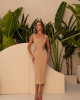 Vestido Lindsey Midi Nude