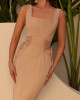 Vestido Lindsey Midi Nude