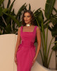 Vestido Lindsey Midi Pink