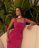 Vestido Lindsey Midi Pink