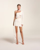 Vestido London Off White