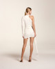 Vestido London Off White