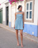 Vestido Esther Azul