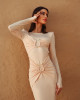 Vestido Lohan Midi Nude