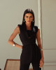 Conjunto Beatrice Flare Preto