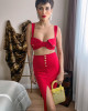 Conjunto Beatrice Vermelho