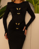 Vestido Lohan Midi Preto