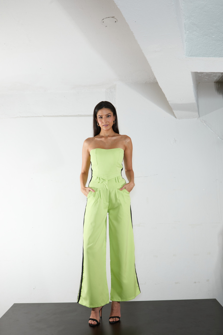 Conjunto TQC Alfaiataria Summer Track Verde