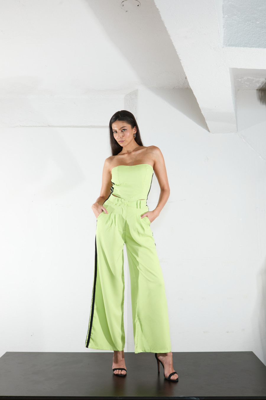 Conjunto TQC Alfaiataria Summer Track Verde