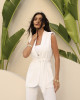 Conjunto Beatrice Flare Off White