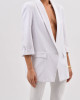 Blazer Alongado Artemis Off White