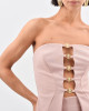 Conjunto Corset Trellis Rosé