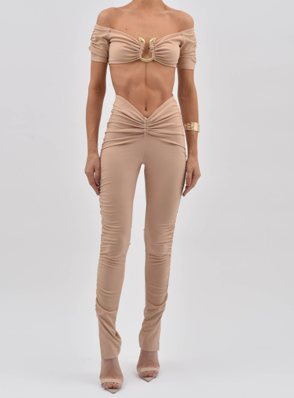 Conjunto Top Debbie Nude