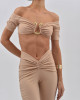 Conjunto Top Debbie Nude