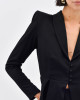 Blazer Spencer Trellis Preto