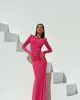 Vestido Lohan Longo Pink