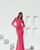 Vestido Lohan Longo Pink