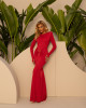 Vestido Lohan Longo Vermelho