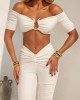 Conjunto Top Debbie Off White