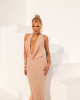 Vestido Aimee Longo Nude