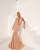 Vestido Aimee Longo Nude