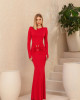 Vestido Lohan Longo Vermelho