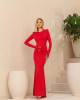 Vestido Lohan Longo Vermelho