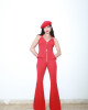 Conjunto Dakota Flare Vermelho