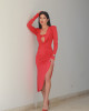 Vestido Top Zayra Vermelho