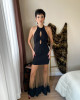 Vestido Carolyn Longo Preto