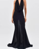 Vestido Aimee Longo Preto