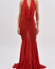 Vestido Aimee Longo Vermelho