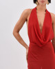 Vestido Aimee Longo Vermelho