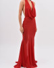 Vestido Aimee Longo Vermelho