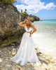 Vestido Rosali Longo Off White